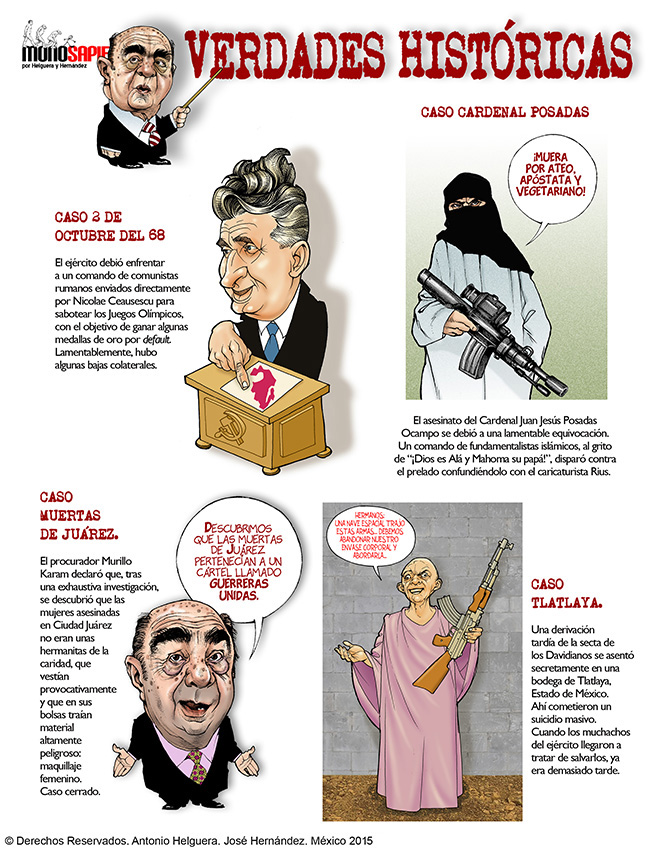 Verdades históricas. Domingo 8 de febrero de 2015
